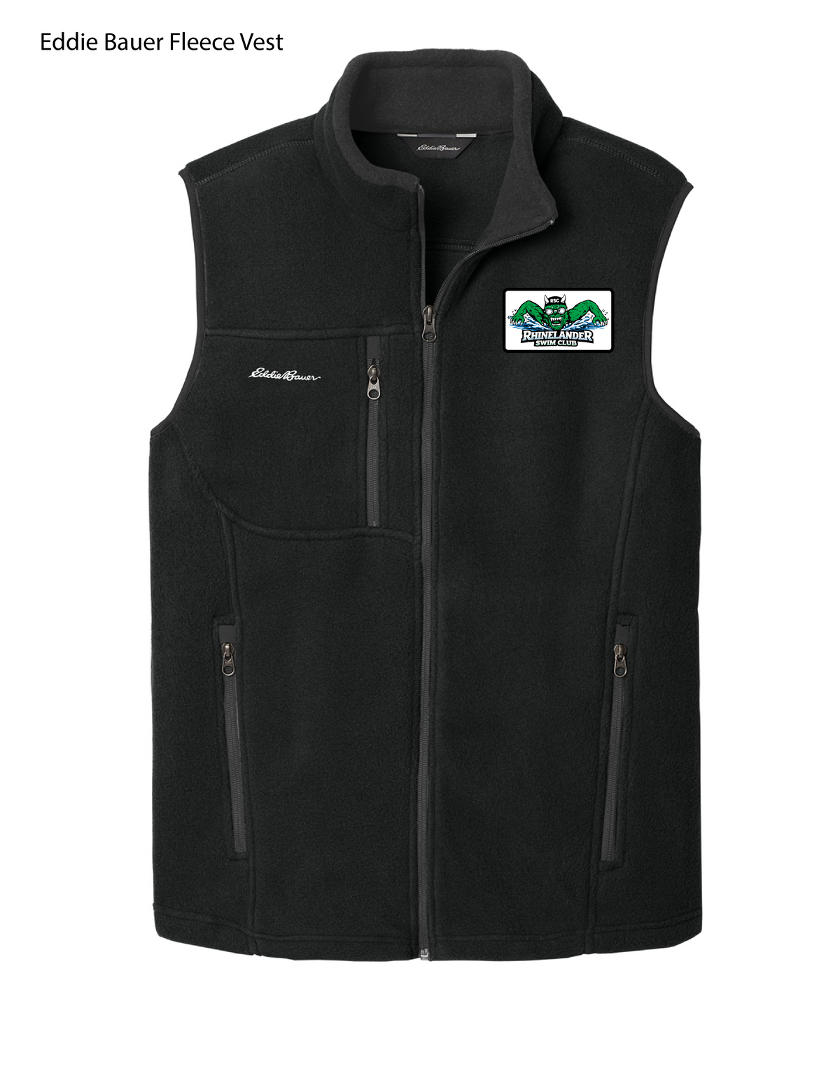 Eddie Bauer Vest - Custom Team Woven Patch