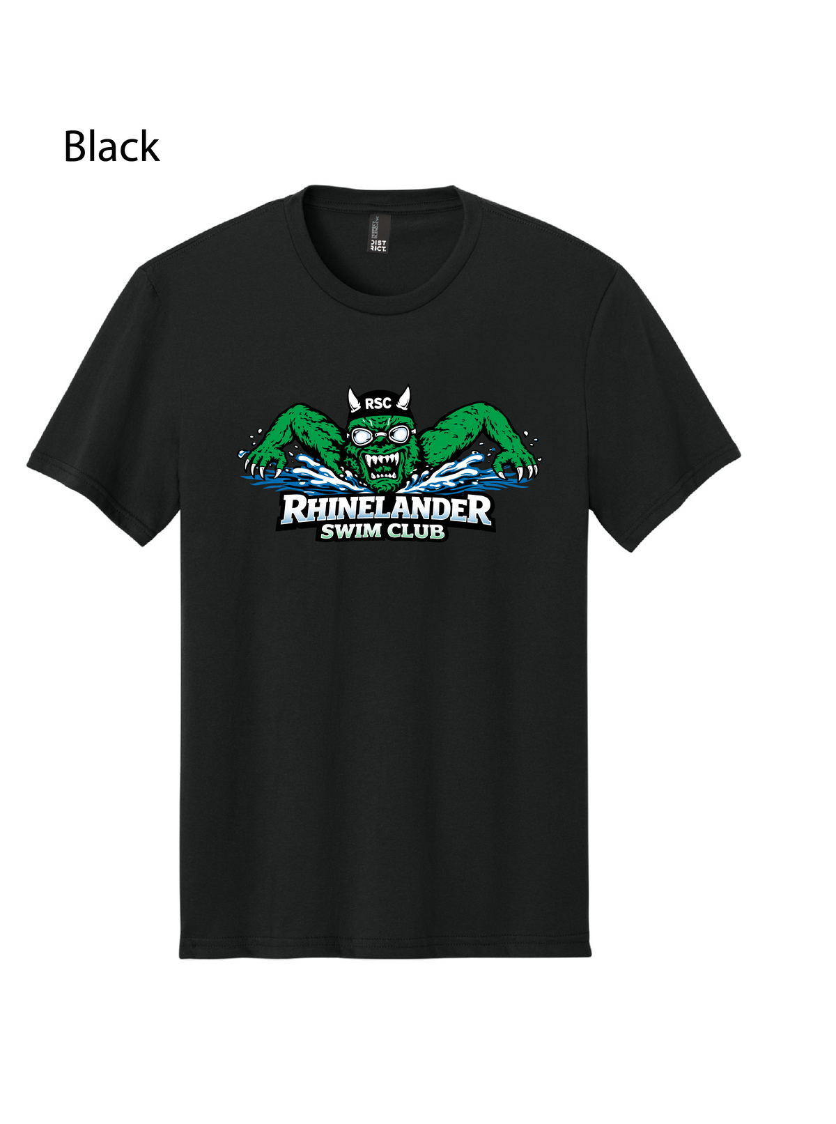 Adult Tee Shirt - Swim Club Logo