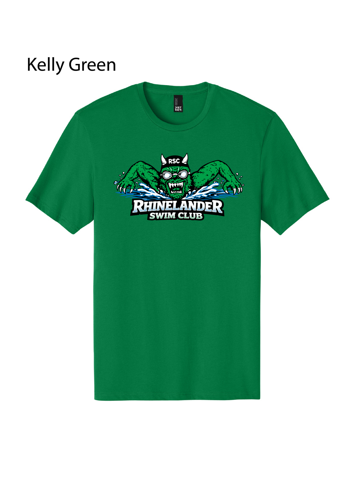 Adult Tee Shirt - Swim Club Logo