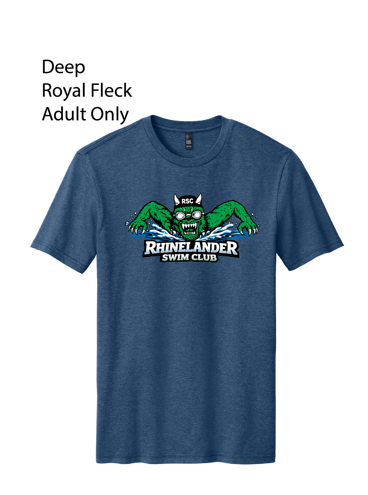 Adult Tee Shirt - Swim Club Logo