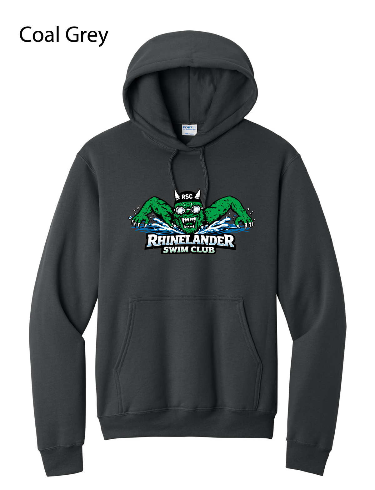 Hooded Sweatshirt - Full Swim Club Logo