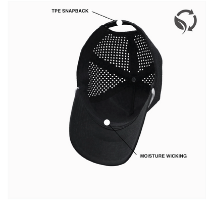 Patch hat - 5 Panel Laser Performance Rope Hat - Pick your patch option