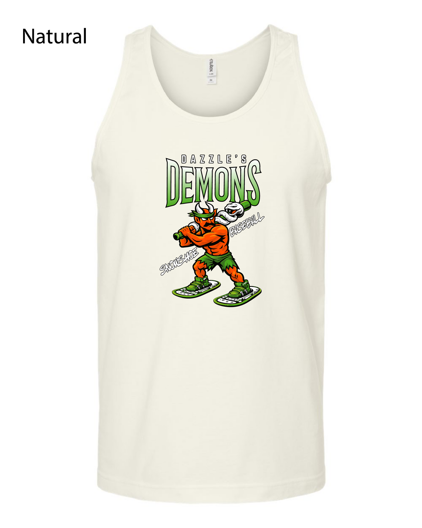 Unisex Tank top - Dazzle's Batter logo