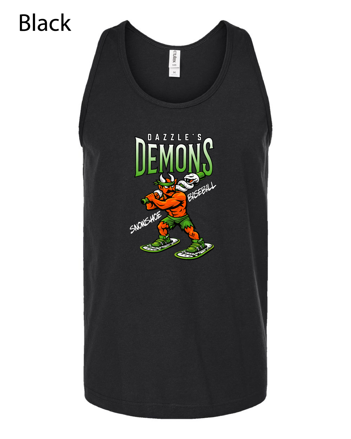 Unisex Tank top - Dazzle's Batter logo