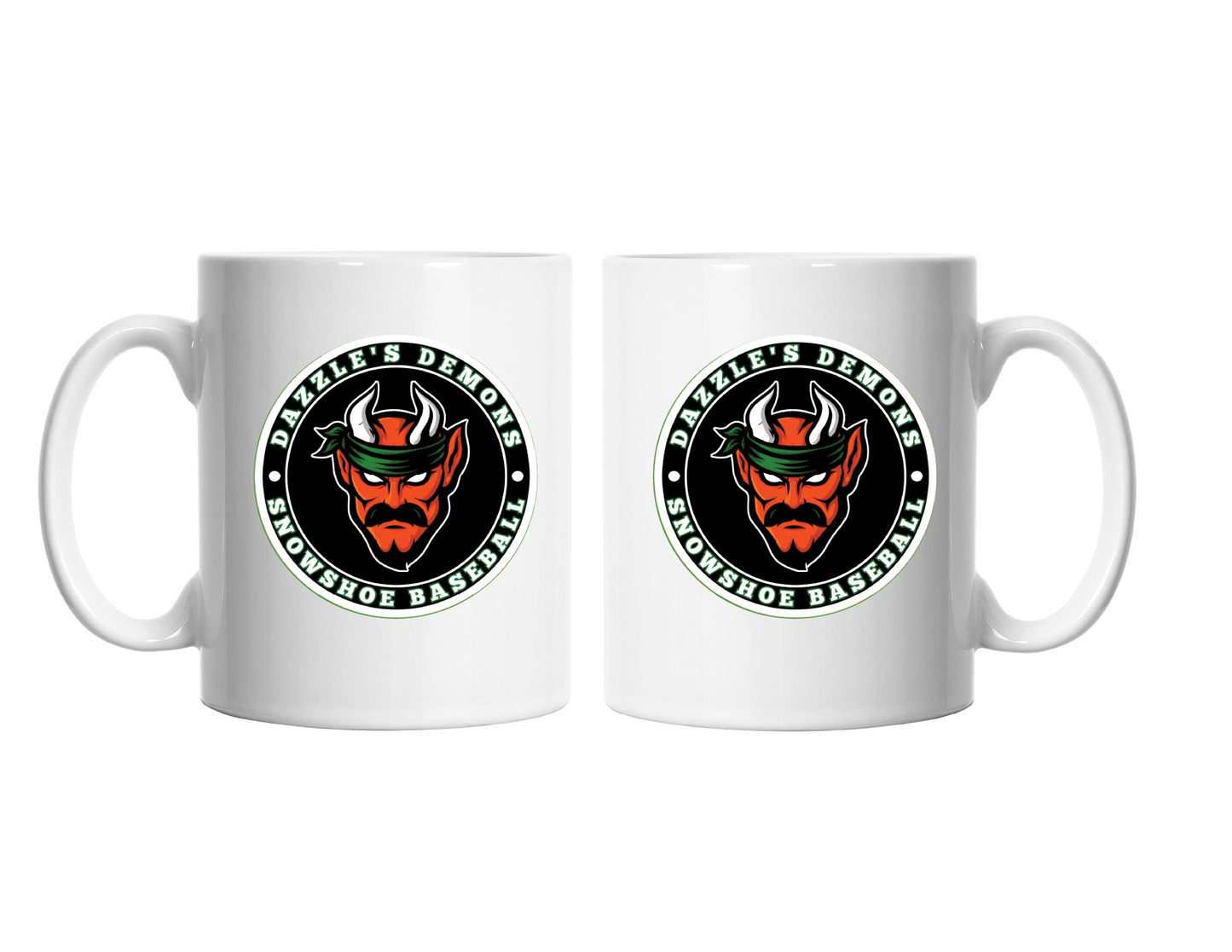 12oz ceramic Coffee Mug - Round Logo