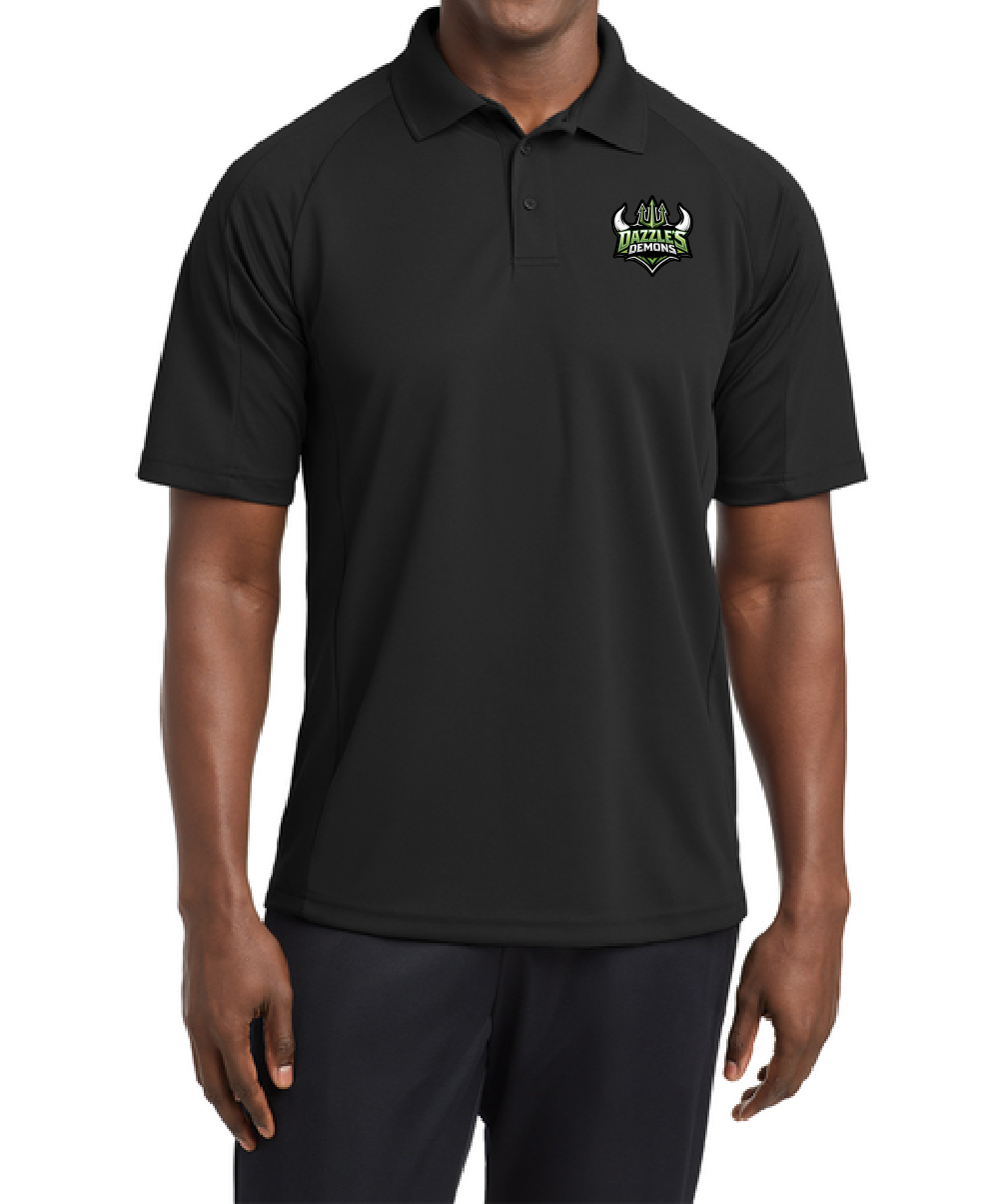 Sport-Tek® Dri-Mesh® Pro Polo - Team Logo Patch