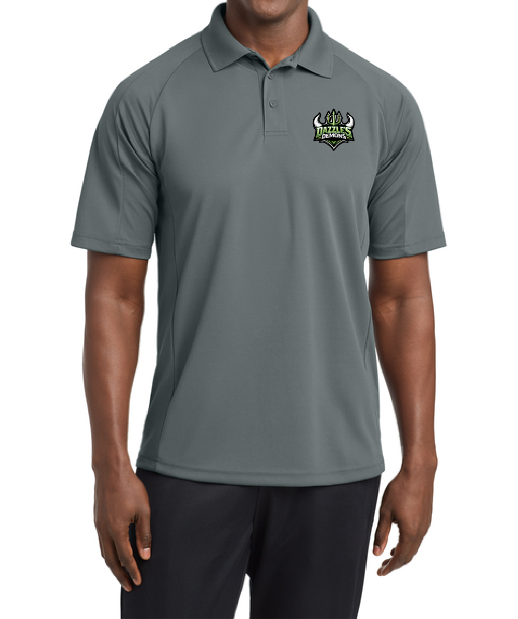 Sport-Tek® Dri-Mesh® Pro Polo - Team Logo Patch