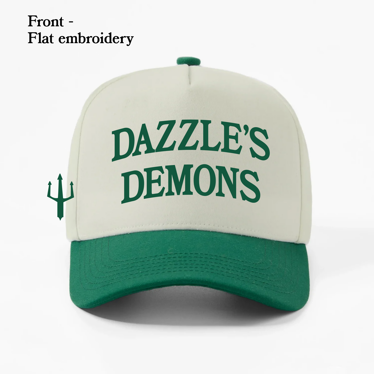 Dazzle's Demons Pitchfork 5 Panel Structured Cap