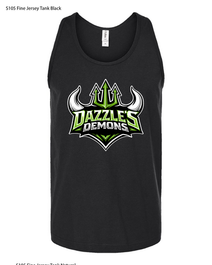Unisex Tank top - Dazzles Team Logo