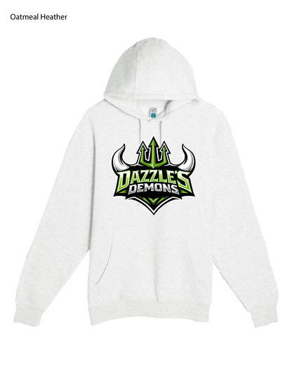 Adult Hooded Sweatshirt - Dazzle's Team Logo