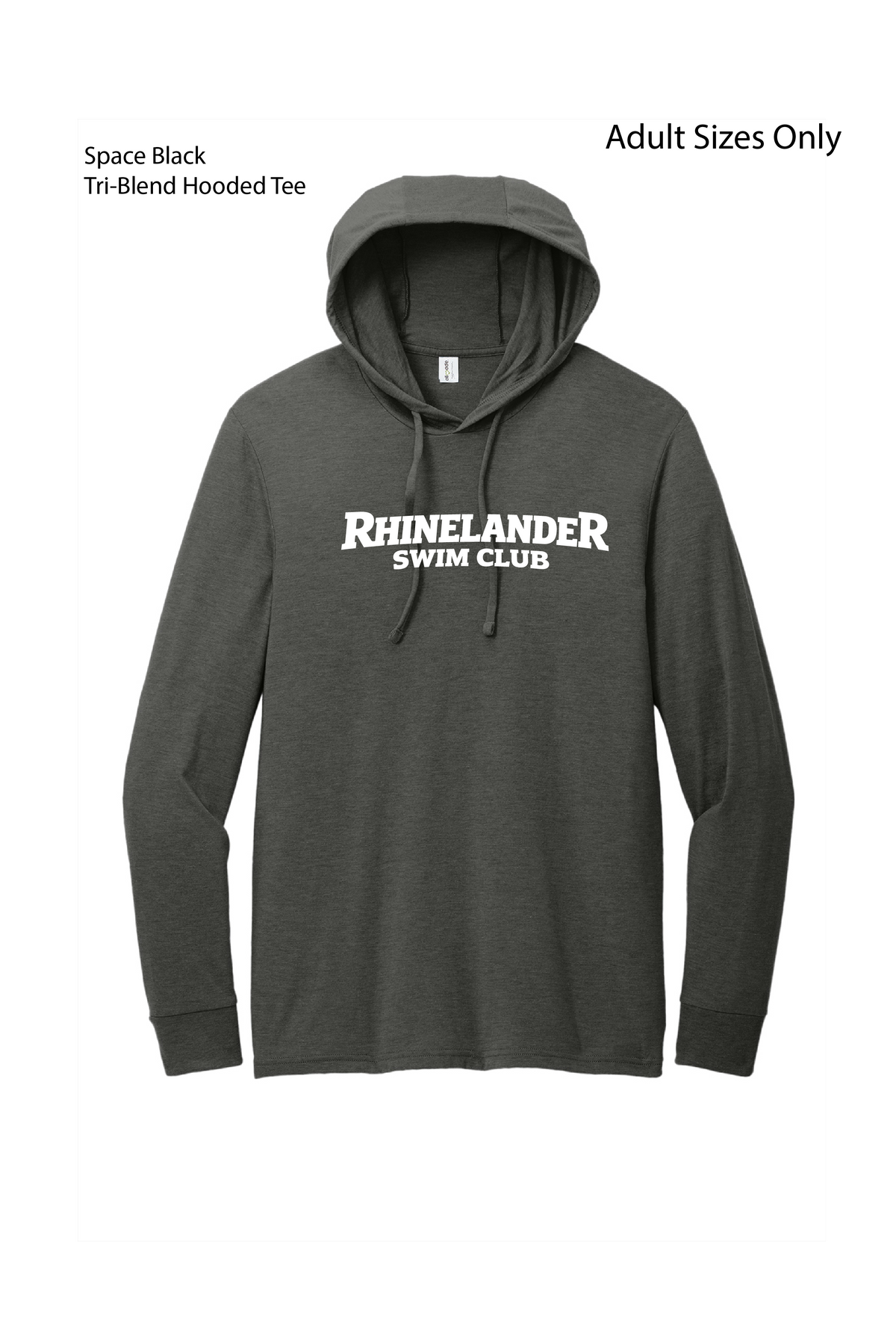 Hooded Tee Shirt - Adult - RSC Curved Text Design