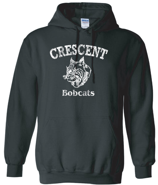 Youth Heavy Blend Hoodie Black Bobcats